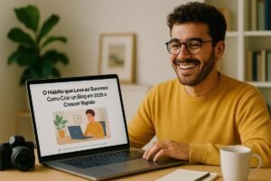 O Hábito que Leva ao Sucesso: Como Criar um Blog em 2025 e Crescer Rápido